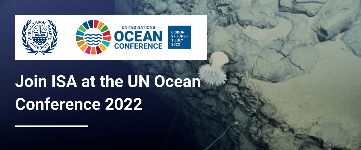 ISA at UNOC2022 banner ISA at UNOC2022 banner